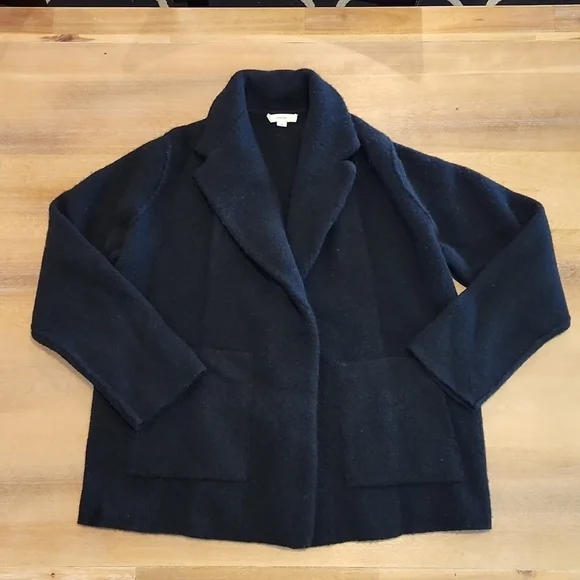 VINCE Oversize Sweater Knit Blazer - Picture 6 of 15